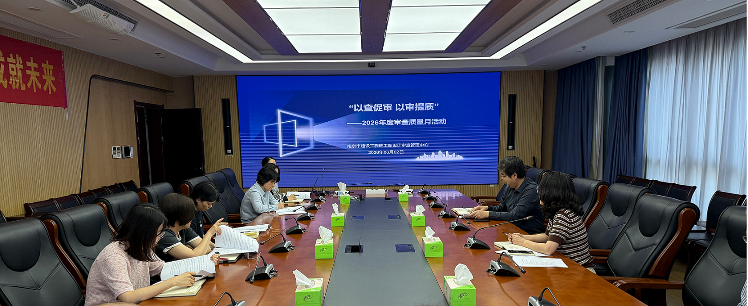 “以查促审 以审提质”